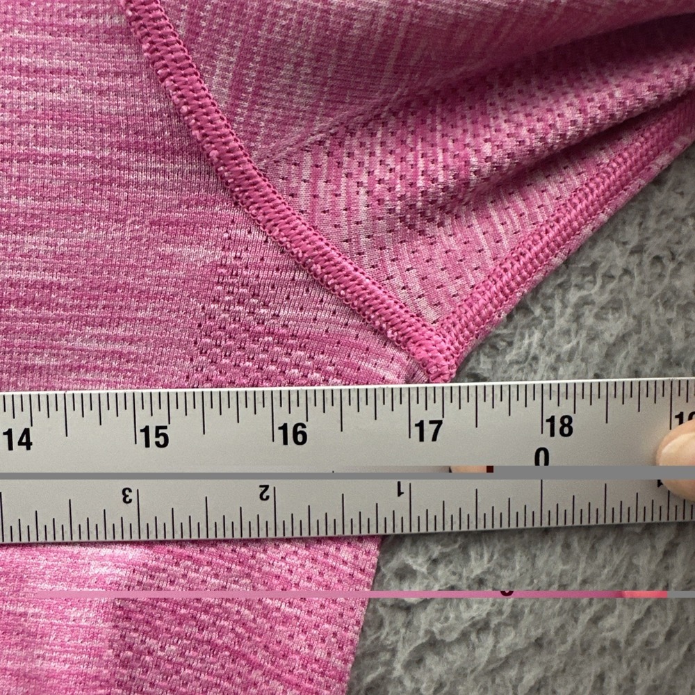 Lululemon Swiftly Long Sleeve Shirt Pink Athletic Athleisure Running Women's 8 - Picture 7 of 9